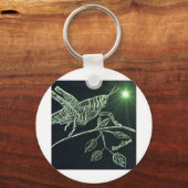 Neon Grasshopper Schlüsselanhänger (Vorderseite)