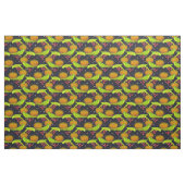 Neon green Australian Parrots Stoff (Fat Quarter (45,7 x 55,9 cm))