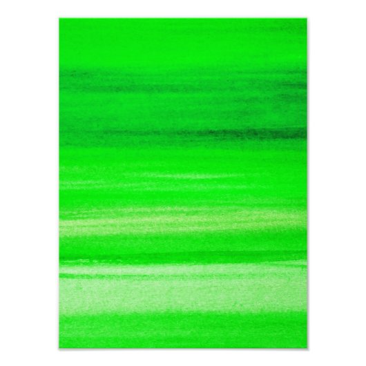 Neon Green Backdrop Wasserfarbe Abstrakt Hintergru Fotodruck (Vorne)