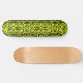 Neon Green Black Skateboard (Horizontal)