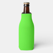 Neon Green Bottle Cooler Flaschenkühler (Flaschenvorderseite)