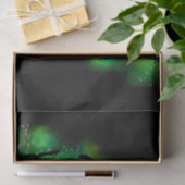 Neon Green Butterflies Seidenpapier (Geschenk)