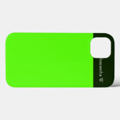 Neon Green Case-Mate iPhone Hülle (Rückseite (Horizontal))