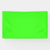 Neon Green Custom Event Banner (Horizontal)