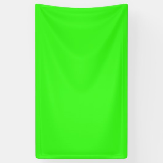Neon Green Custom Event Banner (Vertikal)