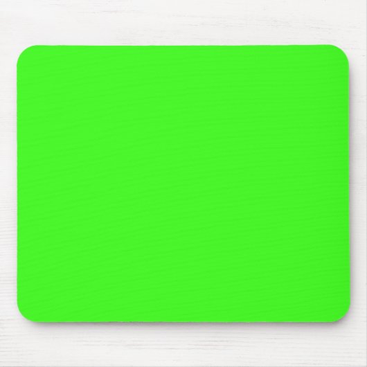 Neon Green Custom Mouse Pad Mousepad (Vorne)