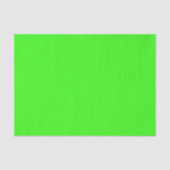 Neon Green Custom Tissue Paper Seidenpapier (Vorderseite)