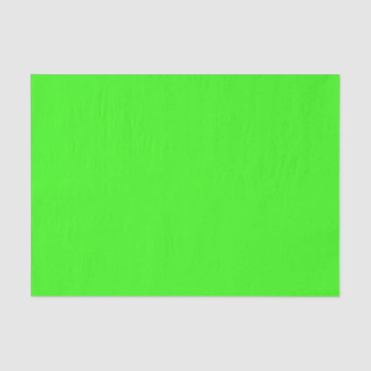 Neon Green Custom Tissue Paper Seidenpapier (Vorderseite)