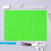 Neon Green Custom Tissue Paper Seidenpapier (Handwerk)