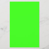 Neon Green Customizable Flyer (Hinten)