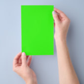 Neon Green Customizable Flyer (Handgriff)