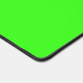 Neon Green Desk Mat With Pink Accent – Customize Schreibtischunterlage (Ecke)