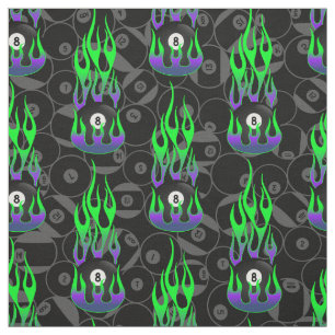 Neon Green Eight Ball Stoff