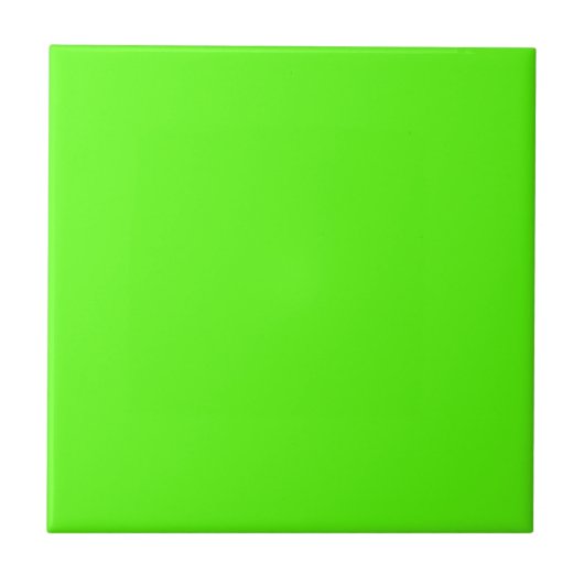 Neon Green Fliese (Vorderseite)