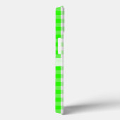 Neon Green Gingham Pattern von Shirley Taylor Case-Mate iPhone Hülle (Rückseite / Rechts)