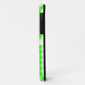 Neon Green Gingham Pattern von Shirley Taylor Case-Mate iPhone Hülle (Hinten/Links)