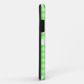 Neon Green Gingham Pattern von Shirley Taylor Case-Mate iPhone Hülle (Hinten/Rechts)