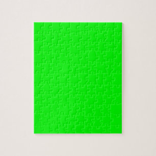 Neon green hex 00FF00 Puzzle