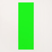 Neon green hex 00FF00 Yogamatte (Rückseite)