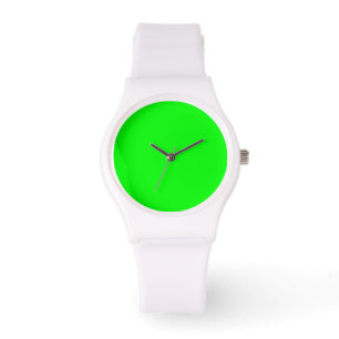 Neon green hex code 00FF00 Armbanduhr