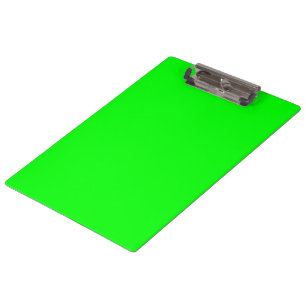 Neon green hex code 00FF00 Klemmbrett