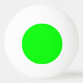 Neon green hex code 00FF00 Tischtennisball (Vorderseite)