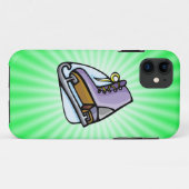 Neon Green Ice Skate. Case-Mate iPhone Hülle (Rückseite (Horizontal))