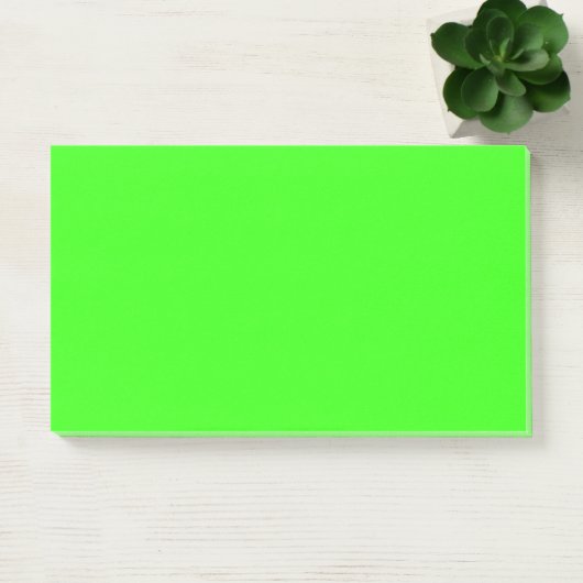 Neon Green JUMBO Post-it Klebezettel (Büro)