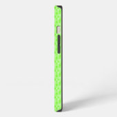 Neon Green kleines Pixelmuster iPhone 13 Fall Hülle (Linke Seite)