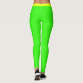 Neon Green Leggings (Rückseite)
