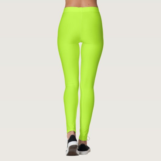 Neon Green Leggings (Rückseite)