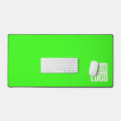 Neon green - Logo hinzufügen Schreibtischunterlage (Tastatur & Maus)
