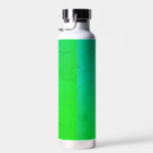 Neon Green Marble Water Flasche (Rechts)