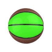 Neon Green Mini Basketball (Vorderseite)