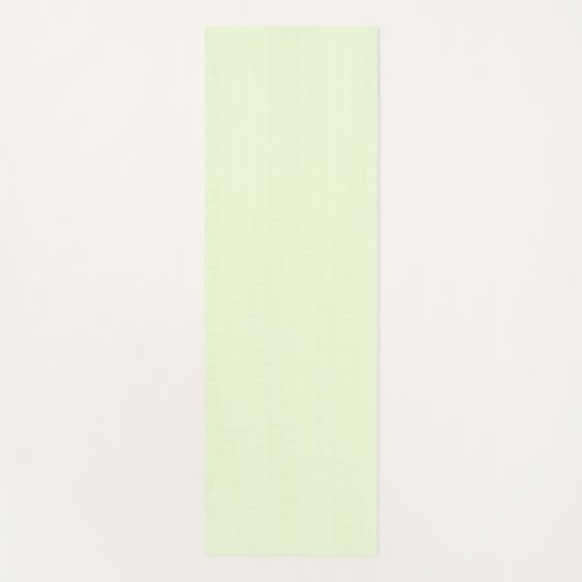 Neon Green Minimalistisch Yoga Mat Yogamatte (Vorderseite)