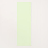 Neon Green Minimalistisch Yoga Mat Yogamatte (Rückseite)