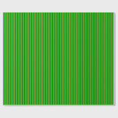 Neon Green mit Orange & Black Streifen Geschenkpapier (Flach)