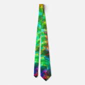 NEON GREEN NECK TIE KRAWATTE (Rückseite)