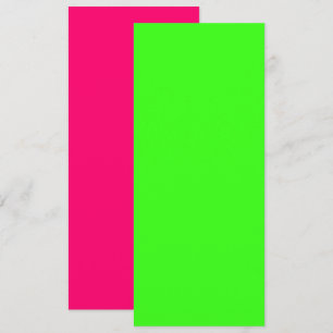 Neon Green & Neon Pink Save the Date - Anpassen