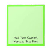 Neon Green Notizblock (Vorderseite)