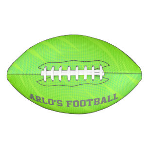 Neon Green Personalisiert Kid's Football