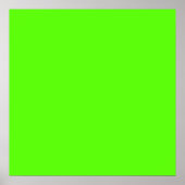 Neon Green Poster (Vorne)