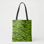 Neon Green Safari Tasche (Vorderseite)