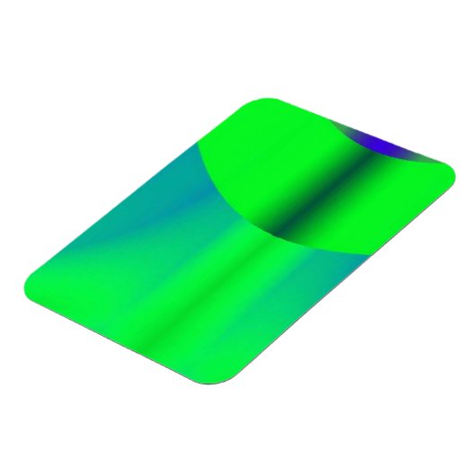 Neon Green Shadow Magnet (Linke Seite)