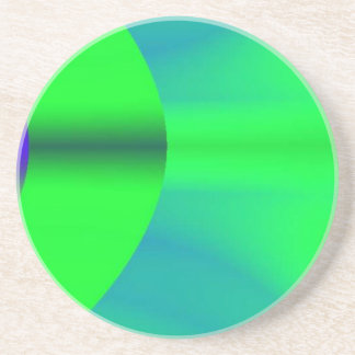 Neon Green Shadow Untersetzer