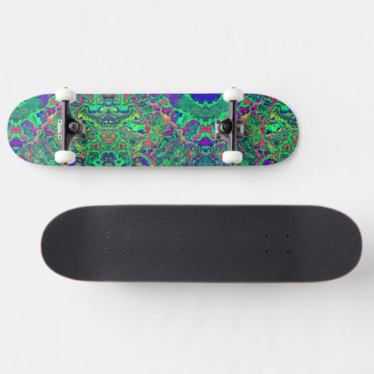 Neon Green Skateboard (Horizontal)