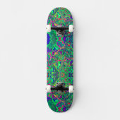 Neon Green Skateboard (Vorderseite)