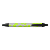 Neon Green Slime Grauspass Kugelschreiber (Rückseite)