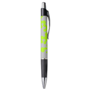 Neon Green Slime Grauspass Kugelschreiber