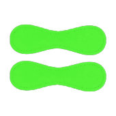 Neon Green Solid Color Baseball (Paneele)